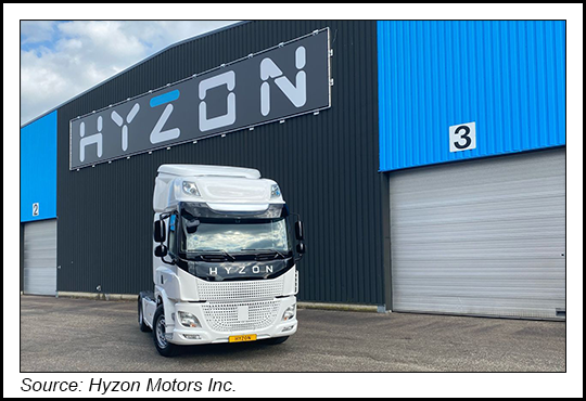 天然氣管道巨頭TC能源與Hyzon在北美氫能項(xiàng)目中展開合作 天然氣管道巨頭TC能源與Hyzon在北美氫能項(xiàng)目中展開合作