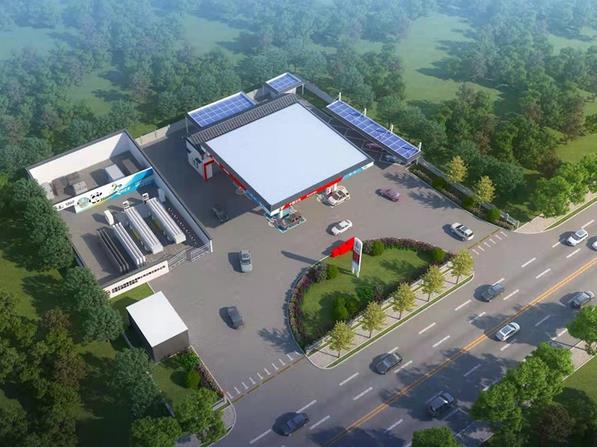 云南省第一個加氫站在麗江開工建設.jpg 云南省第一個加氫站在麗江開工建設.jpg