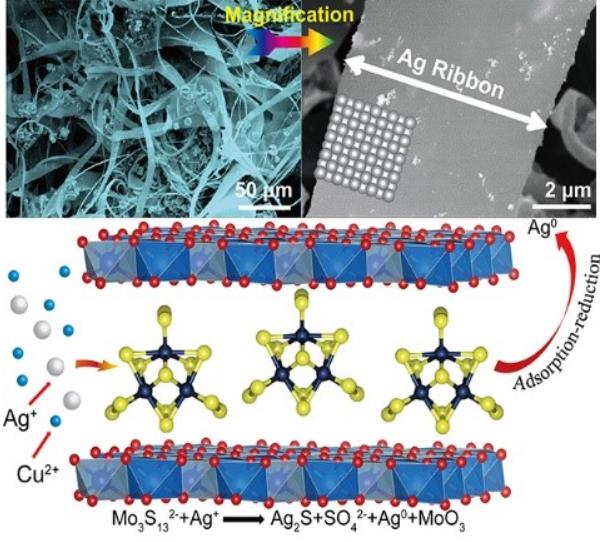 北京師范大學:插層雙金屬氫氧化物高選擇性去除重金屬及銀離子還原為單質銀.jpg 北京師范大學:插層雙金屬氫氧化物高選擇性去除重金屬及銀離子還原為單質銀.jpg