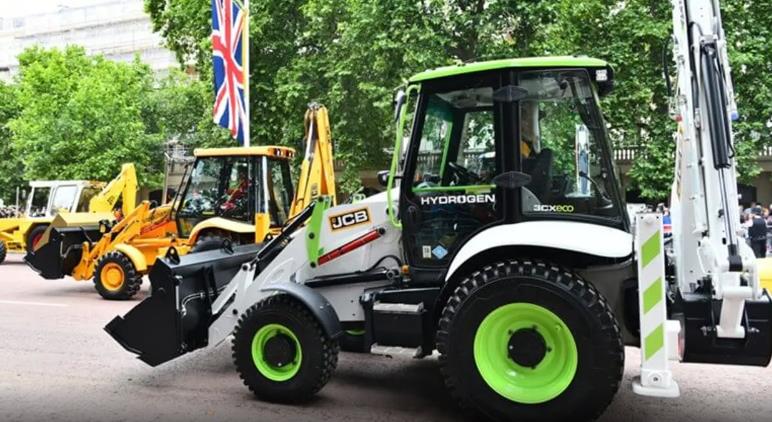 “世界首臺”氫氣挖掘機隆重揭幕