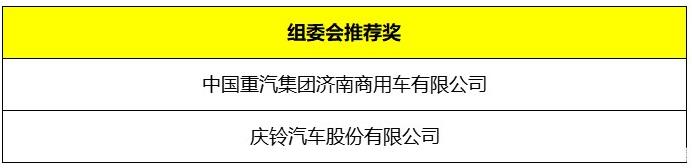 組委會推薦獎 組委會推薦獎