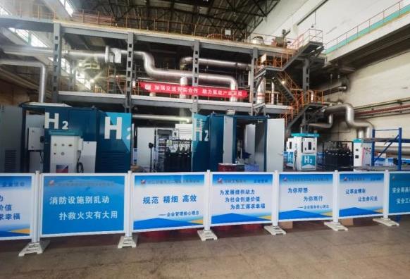 浙能航天氫能首套自主集成加氫站設備順利完成系統聯合調試！