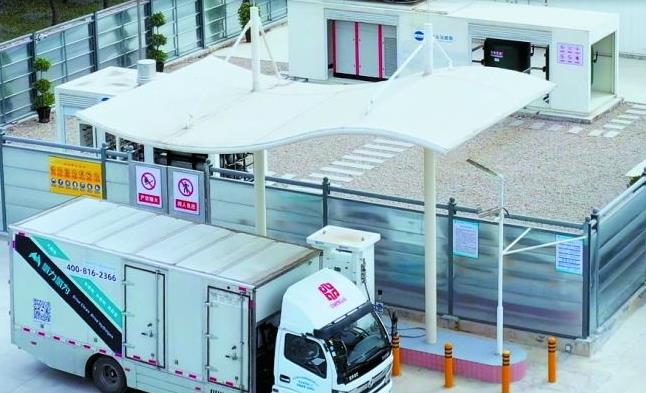 凱豪達位于深圳的制氫加氫一體化示范站 凱豪達位于深圳的制氫加氫一體化示范站