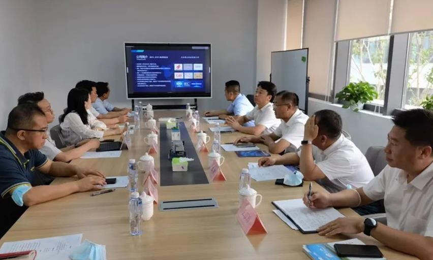 于久彥帶隊赴北京考察學習氫能產業