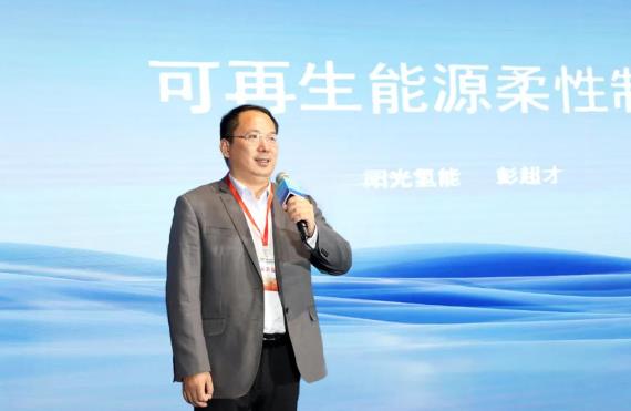 陽光電源副總裁、陽光氫能董事長彭超才出席論壇演講.jpg