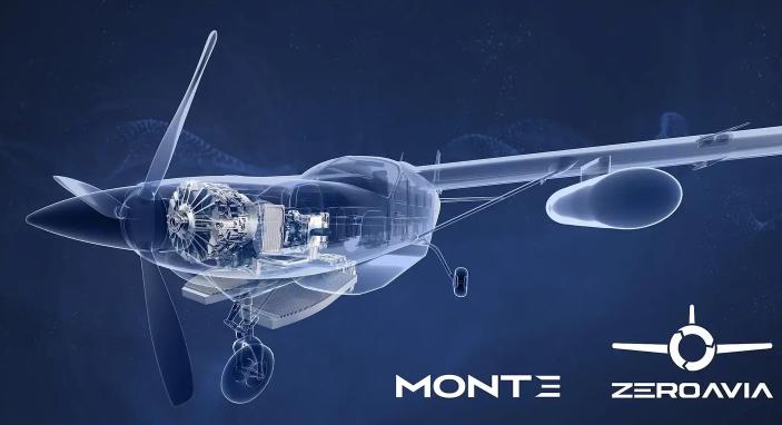 100臺氫動力發動機將改裝9-19座飛機,MONTE與ZeroAvia簽署最終購買協議.jpg